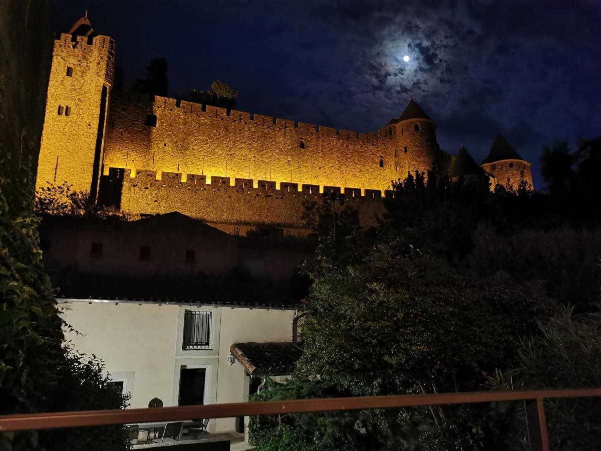Le Cellier De Beaulieu, Au Pied De La Cite, Maison De Vacances Avec Climatisation Et Jacuzzi Каркасон Екстериор снимка