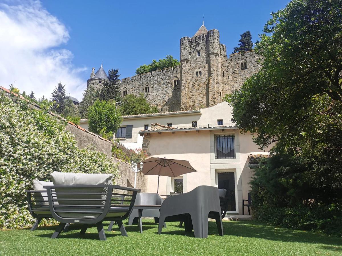 Le Cellier De Beaulieu, Au Pied De La Cite, Maison De Vacances Avec Climatisation Et Jacuzzi Каркасон Екстериор снимка